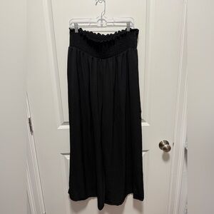 Elegant Black Wide Leg Pants